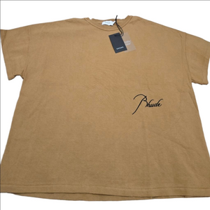 Rhude Camel Tee Small New With Tags